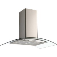 Refurbished Hoover HGM900X 90cm Chimney Cooker Hood Stainless Steel
