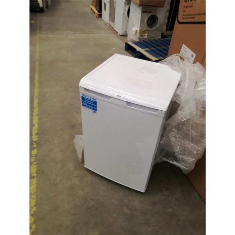Refurbished Beko UL584APW Freestanding Under Counter 130 Litre Larder Fridge White