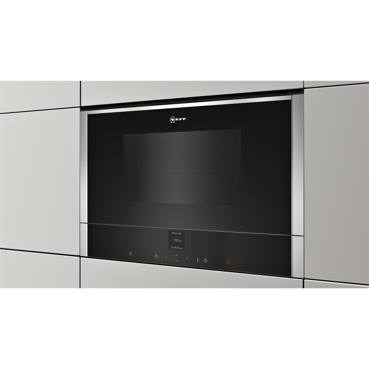 Neff C17WR01N0B N70 Built-In 900W Microwave - Stainless Steel