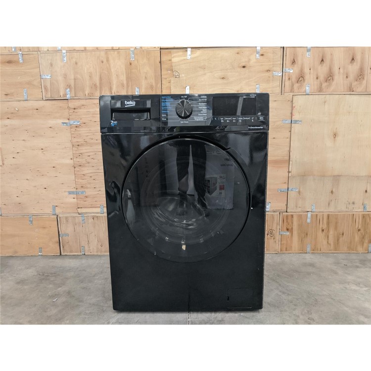 Refurbished Beko WDL742431B Freestanding 7/4KG 1200 Spin Washer Dryer