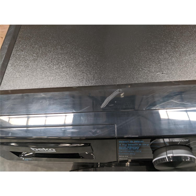 Refurbished Beko WDL742431B Freestanding 7/4KG 1200 Spin Washer Dryer