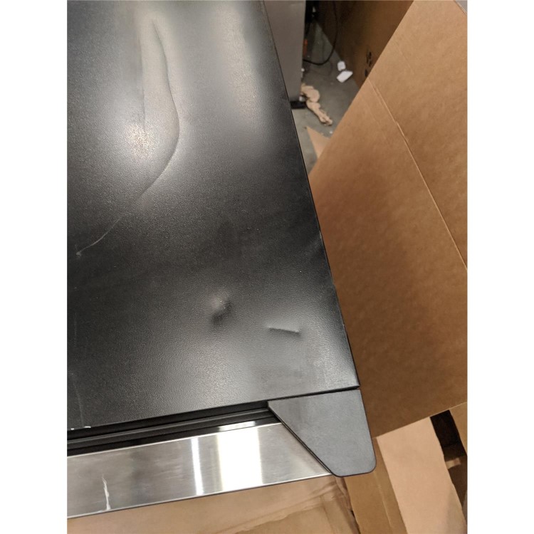 Refurbished CDA FWC604SS 46 Bottle Freestanding Under Counter Wine Cooler Dual Zone 60cm Wide 82cm Tall - Stainless Steel