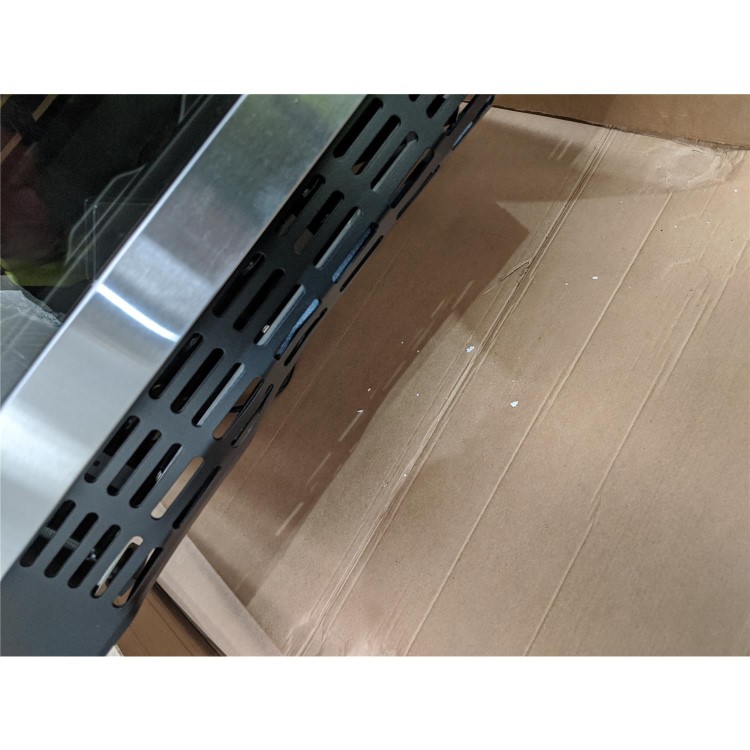 Refurbished CDA FWC604SS 46 Bottle Freestanding Under Counter Wine Cooler Dual Zone 60cm Wide 82cm Tall - Stainless Steel