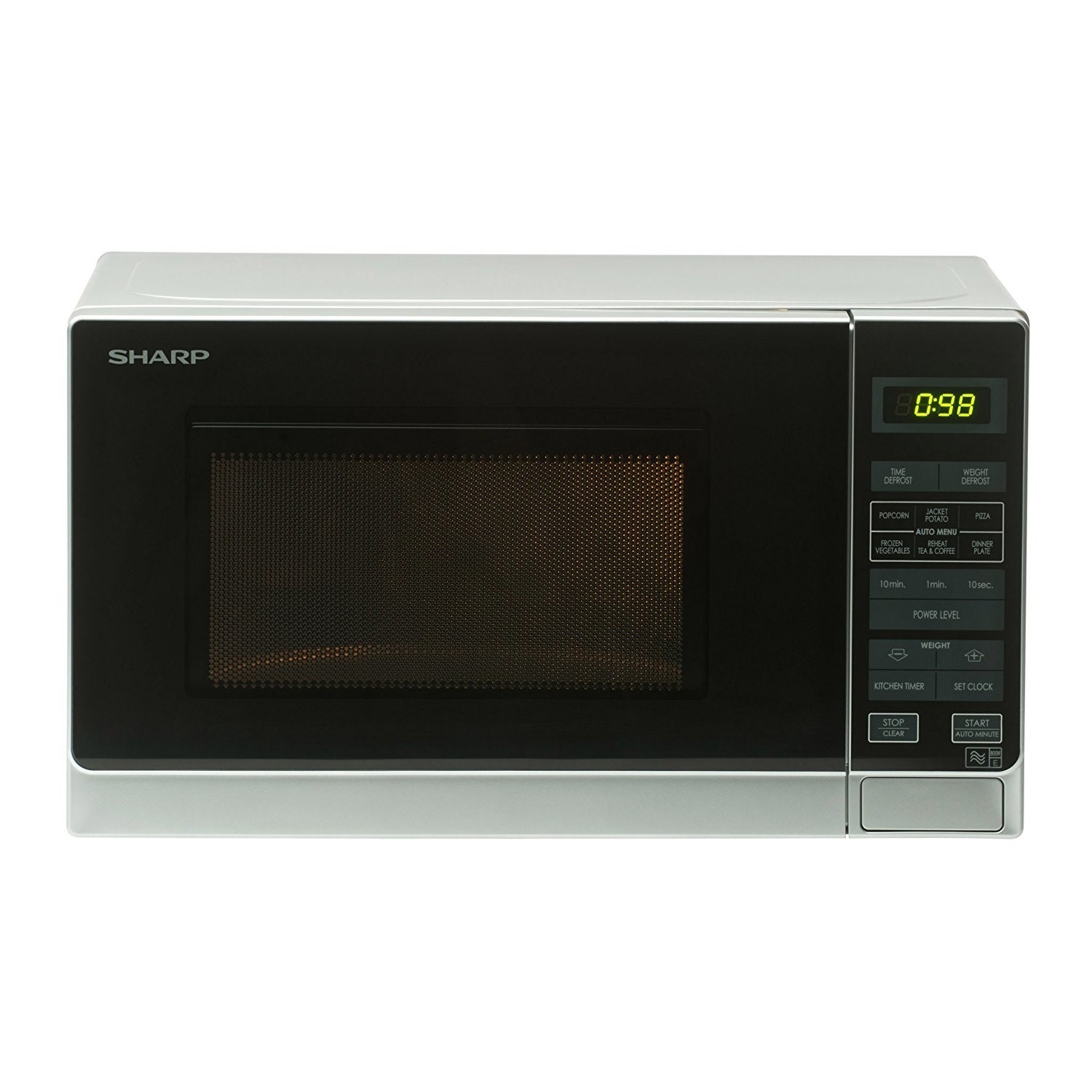 Refurbished Sharp R272SLM Built In 20L 800W Microwave Silver ...