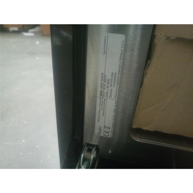 Refurbished Whirlpool AMW505IX Built In 40L 900W Microwave Stainless Steel