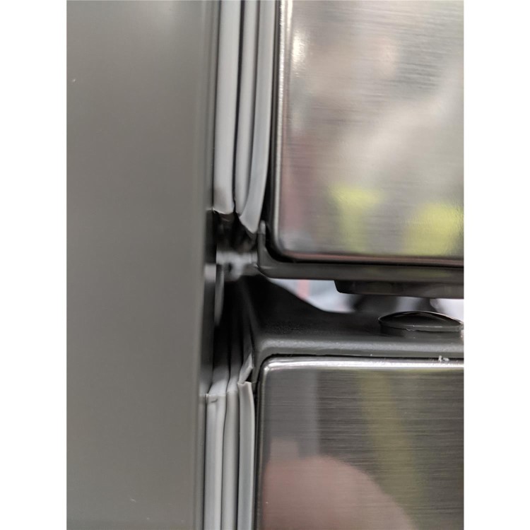 Refurbished LG GBB62PZGFN 296 Litre 70/30 Freestanding Fridge Freezer - Stainless steel