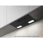 Refurbished Elica ERA-LUX-BLK-80 80cm Deluxe Canopy Cooker Hood - Black