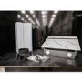 Refurbished Elica ASC-LED-60-SS Ascent 60cm Angled Cooker Hood Stainless Steel