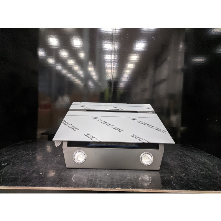 Refurbished Elica ASC-LED-60-SS Ascent 60cm Angled Cooker Hood Stainless Steel