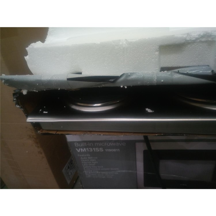 Refurbished Beko HIZE64101X 58cm Wide Solid Plate Hob - Stainless Steel
