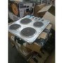Refurbished Beko HIZE64101X 58cm Wide Solid Plate Hob - Stainless Steel