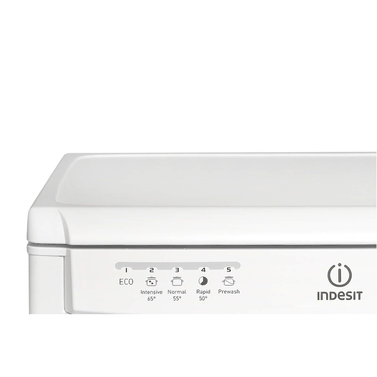GRADE A1 - Indesit DFG15B1 13 Place Freestanding Dishwasher White