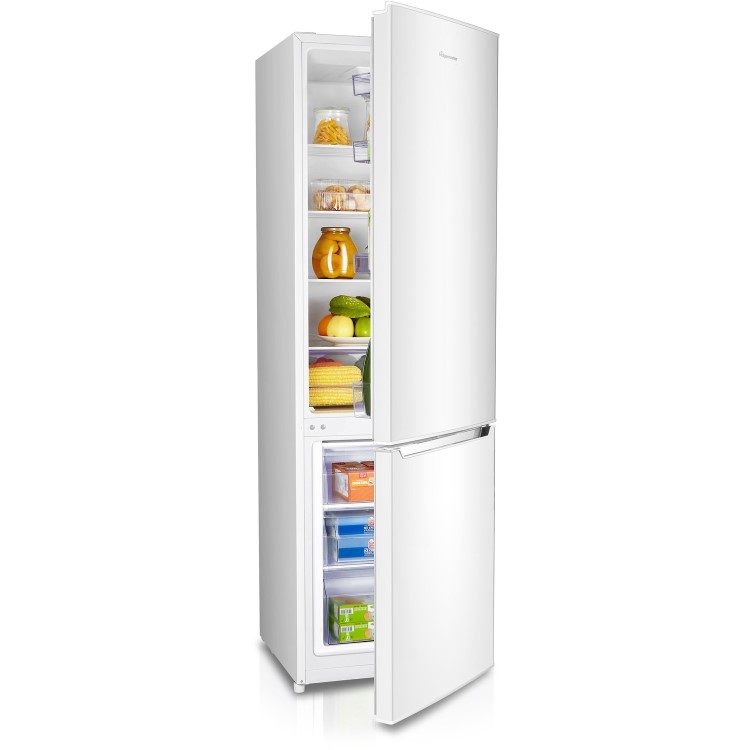 Refurbished Fridgemaster MC55264AF Freestanding 264 Litre 70/30 Fridge Freezer White