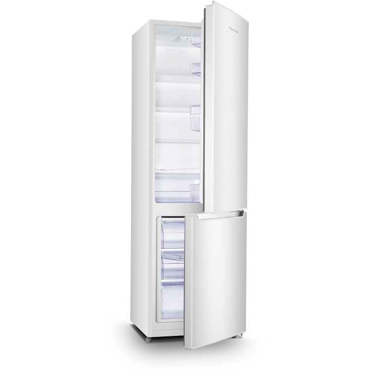 Refurbished Fridgemaster MC55264AF Freestanding 264 Litre 70/30 Fridge Freezer White