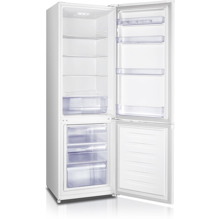 Refurbished Fridgemaster MC55264AF Freestanding 264 Litre 70/30 Fridge Freezer White
