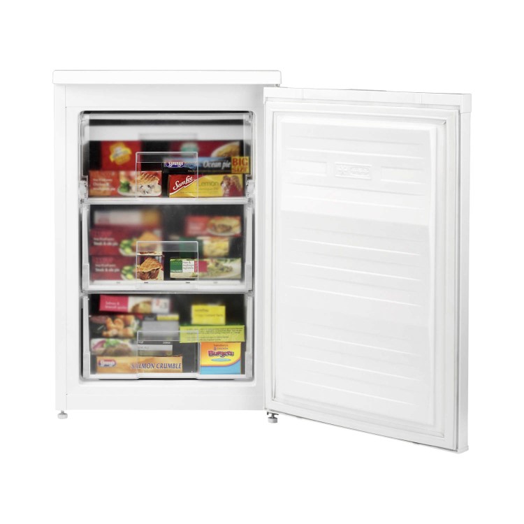 Refurbished Beko UFF584APW Freestanding 75 Litre Under Counter Freezer White