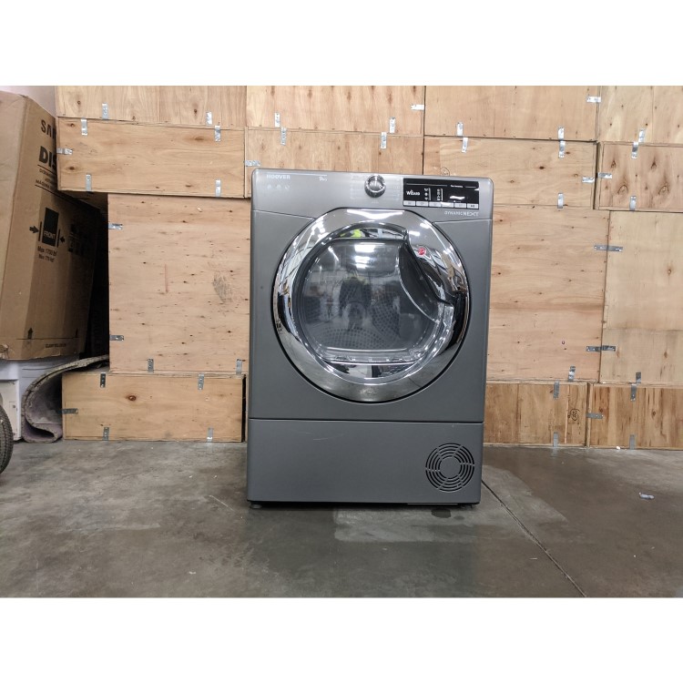 Refurbished Hoover DXOC9TCER Smart Freestanding Condenser 9KG Tumble Dryer Graphite