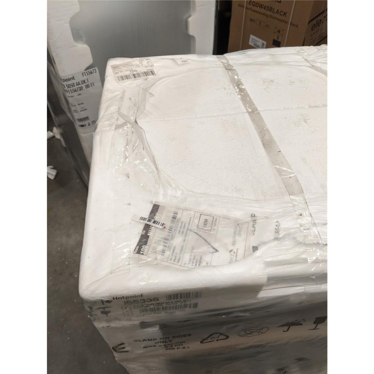 Refurbished Hotpoint TCFS83BGG Aquarius 8kg Freestanding Condenser Sensor Dryer - Graphite