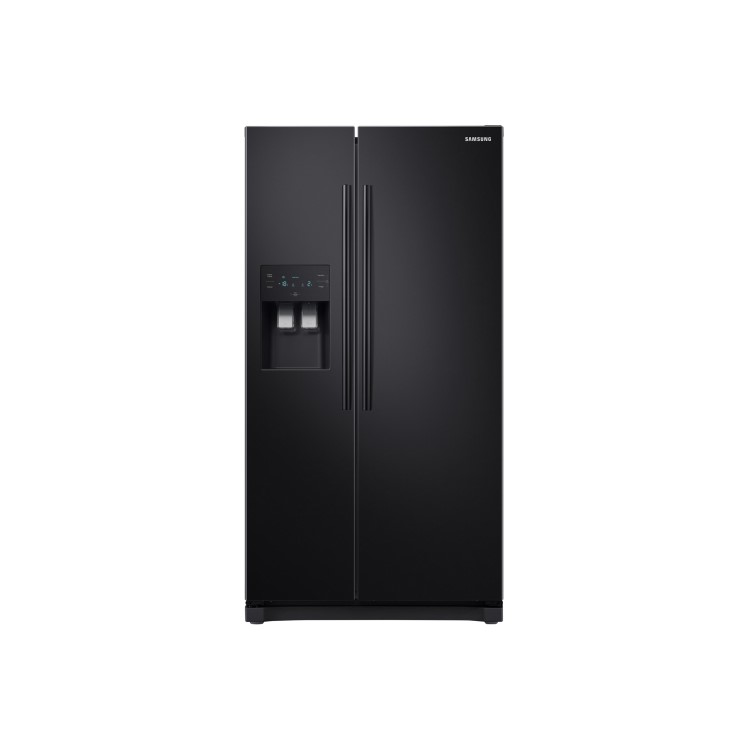 Refurbished Samsung RS50N3413BC 501 Litre American Fridge Freezer With Ice And Water Dispenser Black