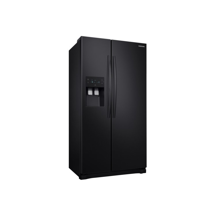 Refurbished Samsung RS50N3413BC 501 Litre American Fridge Freezer With Ice And Water Dispenser Black