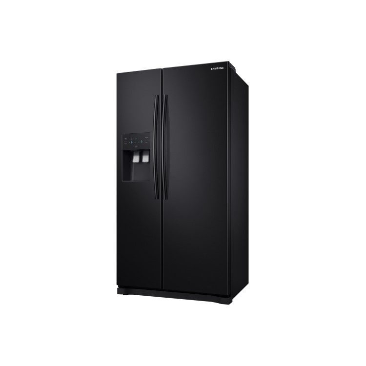 Refurbished Samsung RS50N3413BC 501 Litre American Fridge Freezer With Ice And Water Dispenser Black