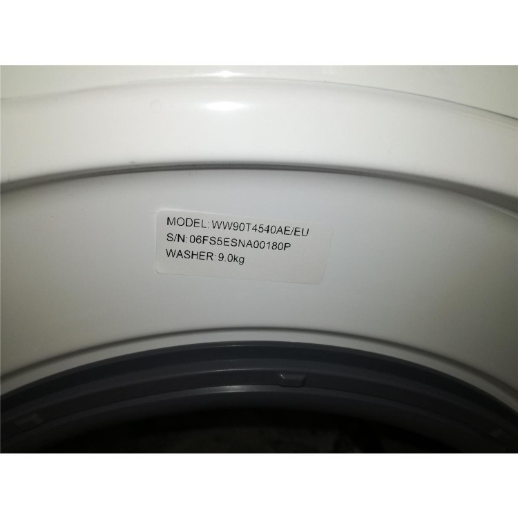 Refurbished Samsung Series 5 ecoBubble WW90T4540AE/EU Freestanding 9KG 1400 Spin Washing Machine White