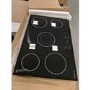 Refurbished Rangemaster RMB75HPECGL 75cm 5 Zone Ceramic Hob Black Glass