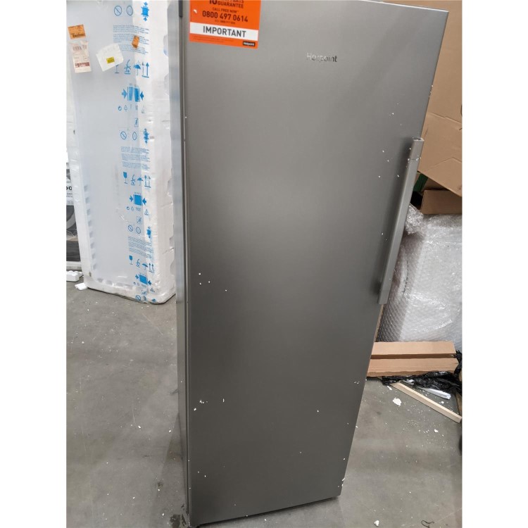 Refurbished Hotpoint UH6F1CG1 60cm Wide 167cm High Upright Freestanding Frost Free Freezer - Graphite