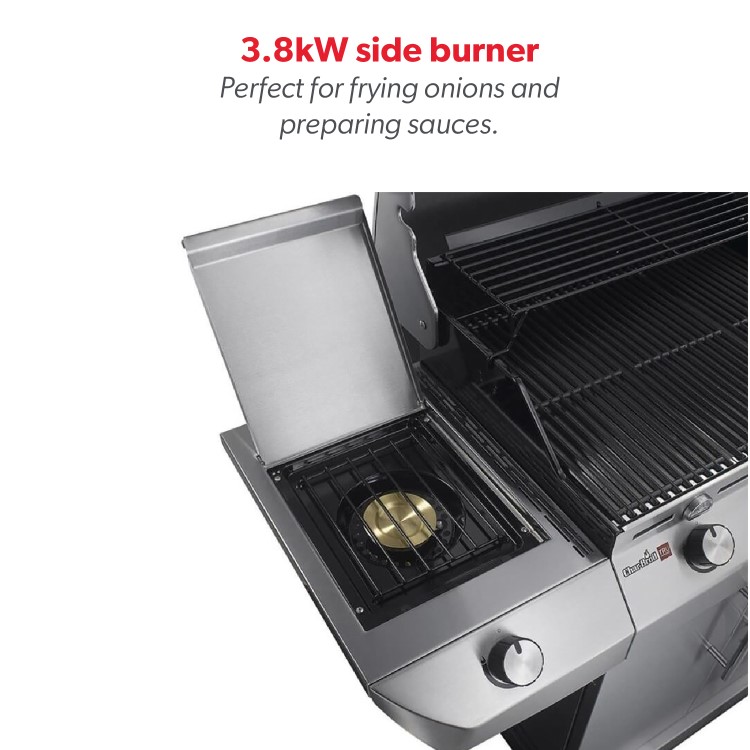 Char-Broil Performance Series - 3 Burner Gas BBQ with Side Burner
