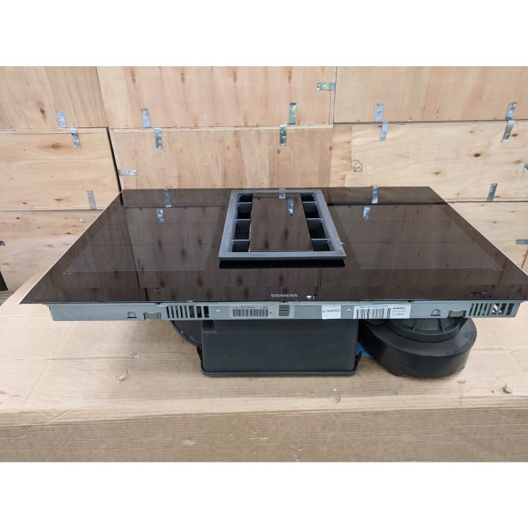 Refurbished Siemens EX875LX34E iQ700 81cm Venting Induction Hob - Black