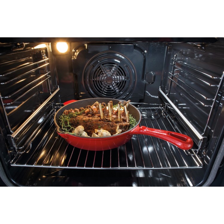 Refurbished Hisense BSA5221AXUK 60cm Single Built In Electric Oven with Steam Function and Steam Cleaning Stainless Steel