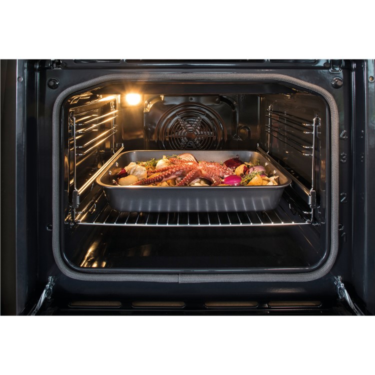 Hisense O521ABUK Electric Built-in Single Oven With Steam Cleaning - Black