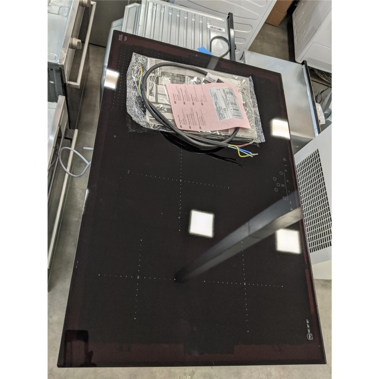 Refurbished Neff T58FD20X0 80cm Touch Control Five Zone Induction Hob With FlexInduction Zone Black