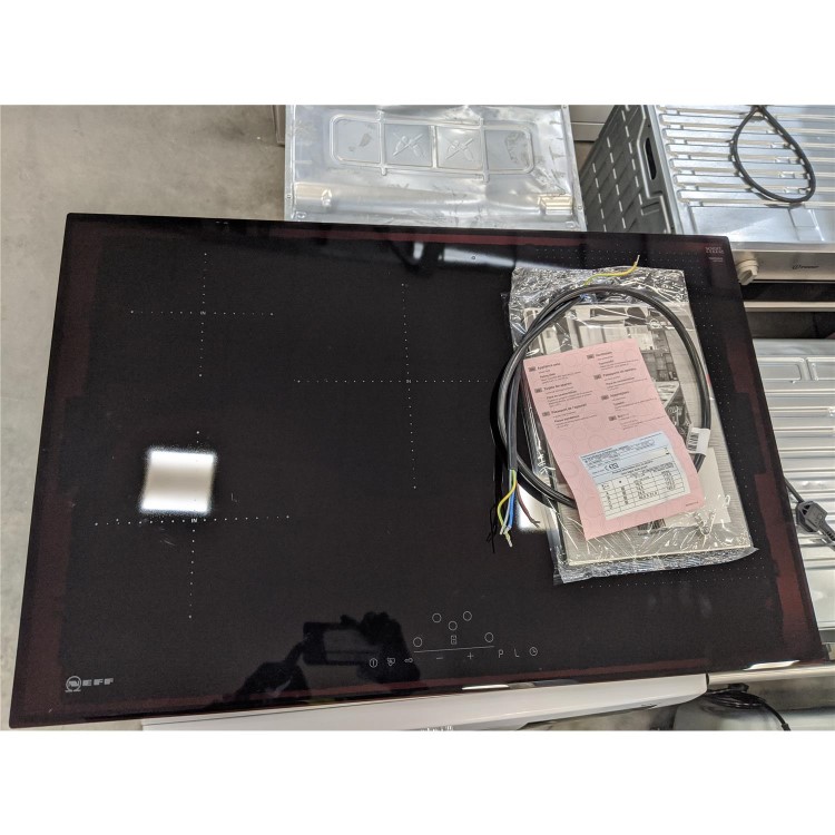 Refurbished Neff T58FD20X0 80cm Touch Control Five Zone Induction Hob With FlexInduction Zone Black