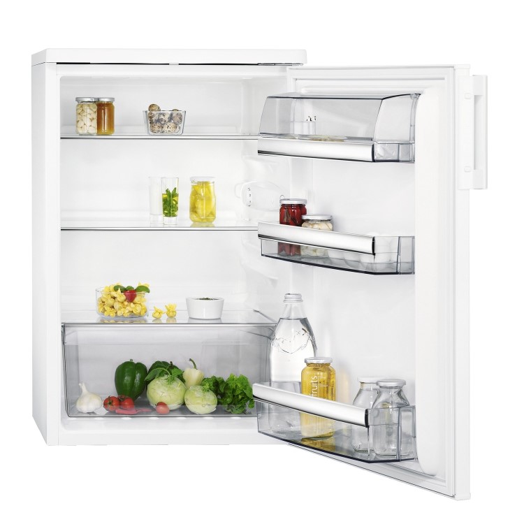 Refurbished AEG RTB415E1AW Freestanding 151 Litre Under Counter Larder Fridge White