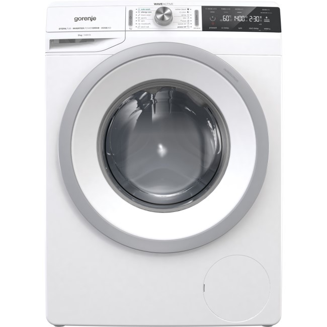 Gorenje WA946 9kg 1400rpm Freestanding Washing Machine - White
