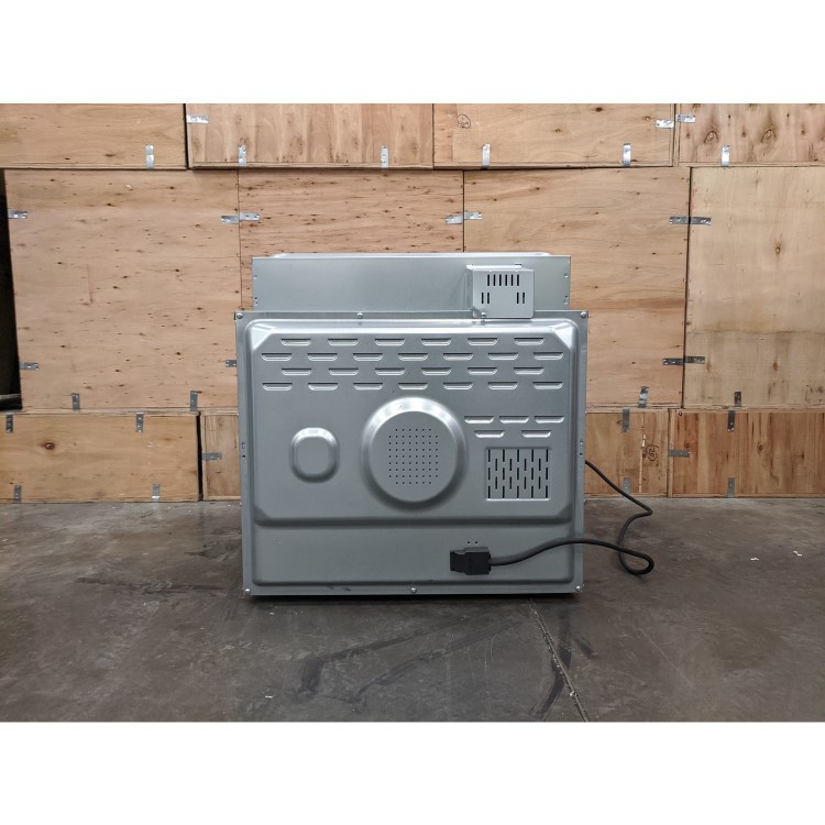 Refurbished electriQ EQOVENM2BLACK 60cm Single Built In Electric Oven Black