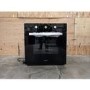 Refurbished electriQ EQOVENM2BLACK 60cm Single Built In Electric Oven Black