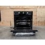Refurbished electriQ EQOVENM2BLACK 60cm Single Built In Electric Oven Black