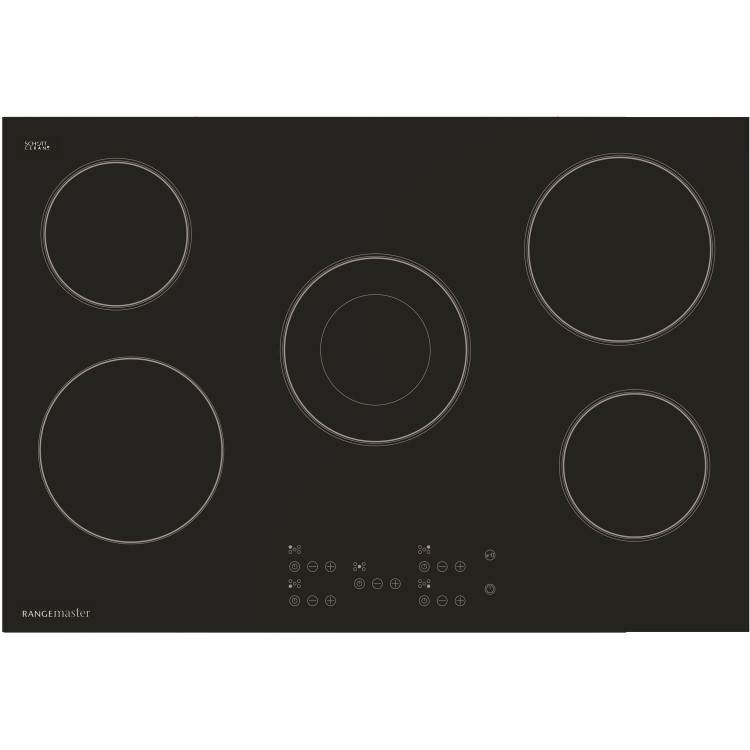 Refurbished Rangemaster RMB75HPECGL 75cm 5 Zone Ceramic Hob Black