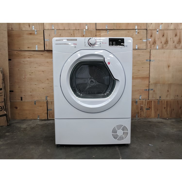 GRADE A3 - Refurbished Hoover HLX C10D Smart Freestanding Condenser 10KG Tumble Dryer White