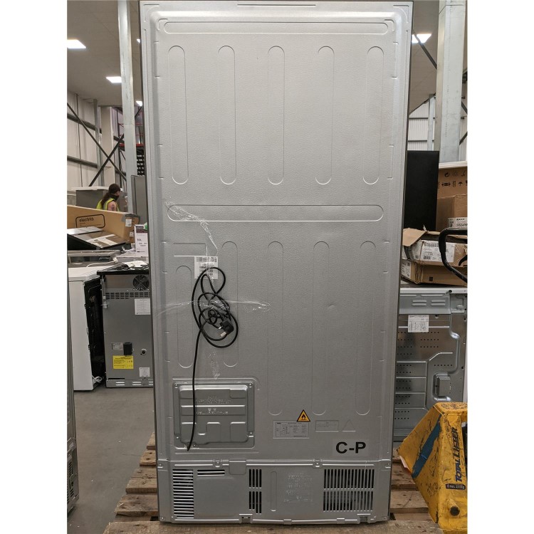 Refurbished Haier HRF-450DS6 Frost Free Side-by-side American Fridge Freezer - Silver