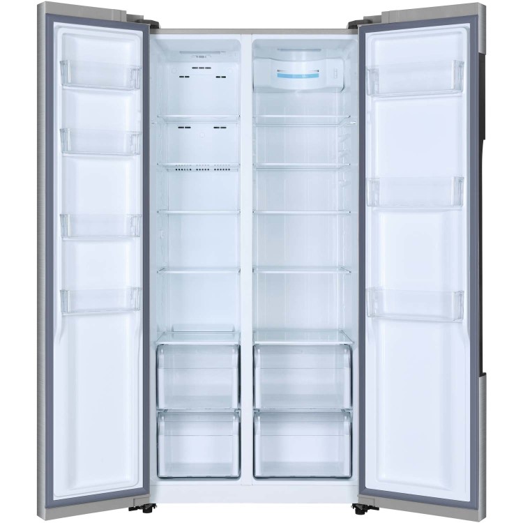 Refurbished Haier HRF-450DS6 Freestanding 450 Litre 60/40 Frost Free American Fridge Freezer