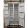 Refurbished Haier HRF-450DS6 Frost Free Side-by-side American Fridge Freezer - Silver