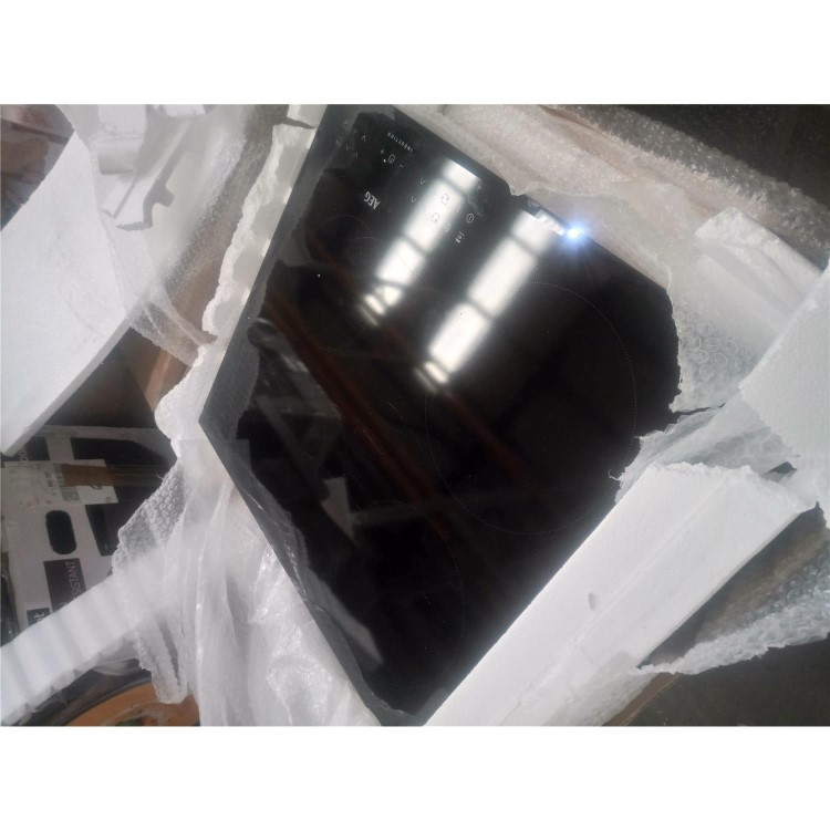 Refurbished AEG IKB64311FB 60cm Four Zone Induction Hob With Long Zone and Bevelled Edges