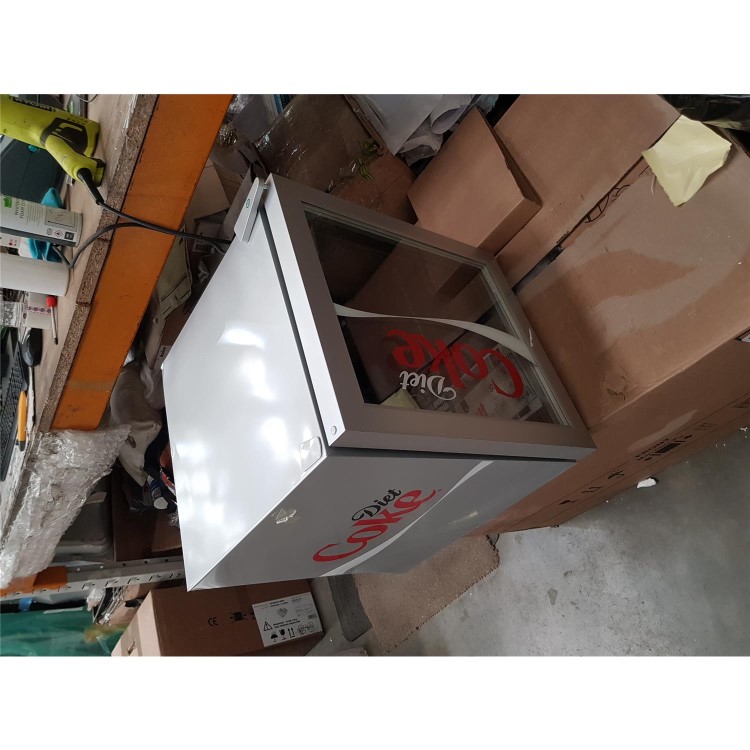 Refurbished Husky HY209 Diet Coke Mini Fridge/Drinks Cooler - Silver