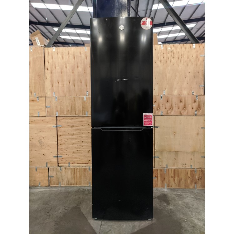 Refurbished Hoover HCF5172BK Freestanding 252 Litre 50/50 Fridge Freezer Black
