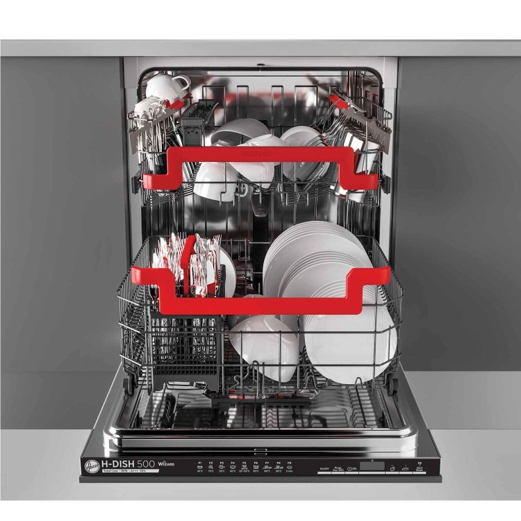 Refurbished Hoover HRIN4D620PB 16 Place Fully Integrated Dishwasher