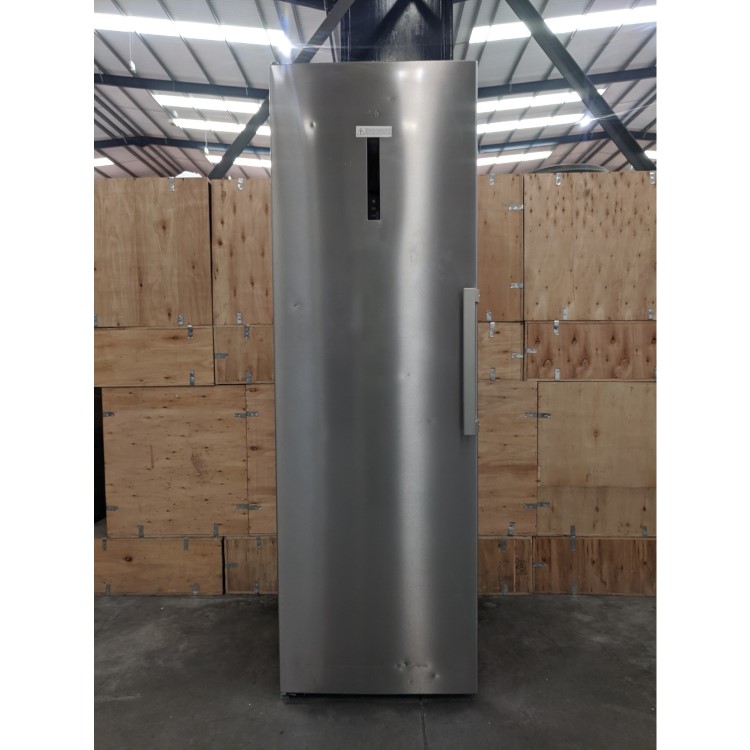 Refurbished AEG AGB728E5NX Freestanding 307 Litre Tall Freezer Stainless Steel