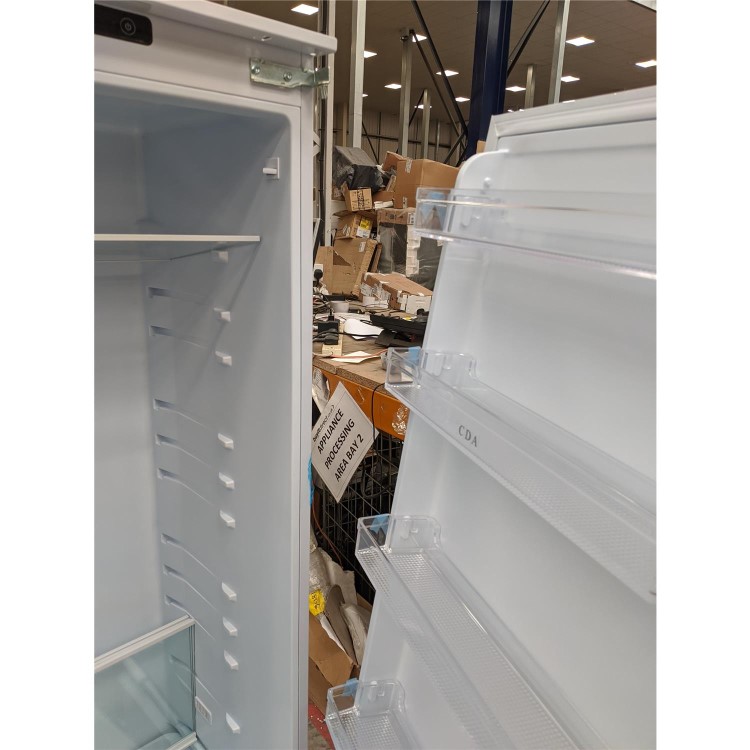 Refurbished CDA FW821 54cm Wide Integrated In-Column Larder Fridge - White